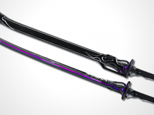 void sword - remake 3D मॉडल