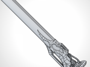 void sword - remake 3D मॉडल
