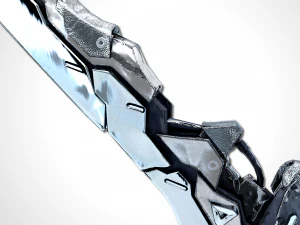 sci-fi swords pack 1 3D Model