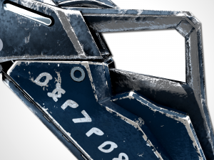 sci-fi swords pack 1 Model 3D