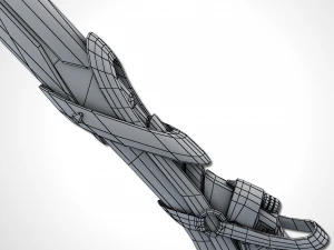 sci-fi swords pack 1 3D Model