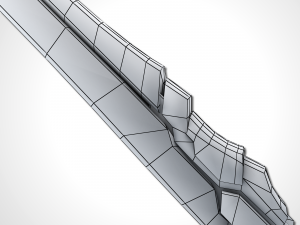 sci-fi swords pack 1 Model 3D