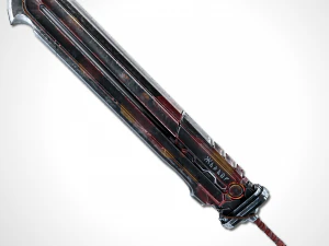 heavy full metal sword - remake 3D Model