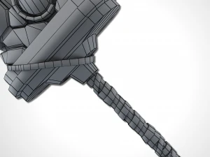 heavy full metal sword - remake 3D Model