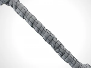 heavy full metal sword - remake 3D Model