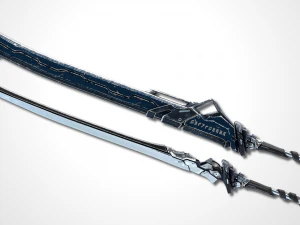 sci-fi swords pack 2 3D Model