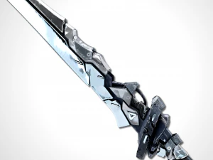 sci-fi swords pack 2 3D Model
