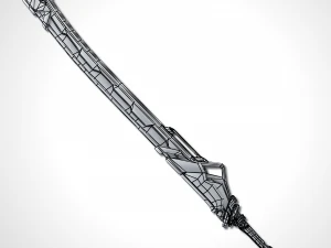 sci-fi swords pack 2 3D Model