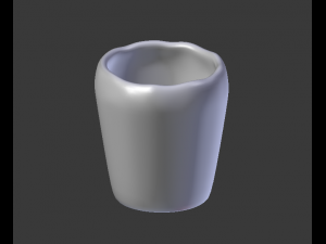wooden cup 3D Model