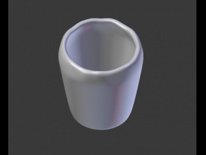 wooden cup 3D Model
