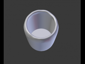 wooden cup 3D Model