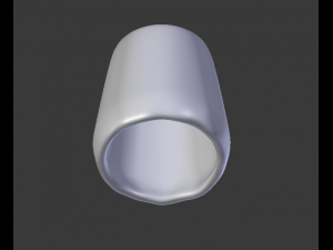 wooden cup 3D Model