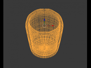wooden cup 3D Model