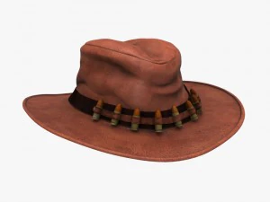 cappello da cowboy Modello 3D