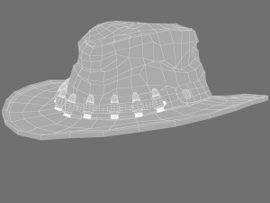 cowboys hat 3D Model