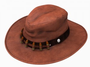 cowboys hat 3D Model