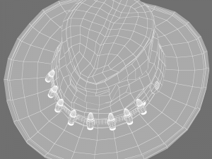 cowboys hat 3D Model