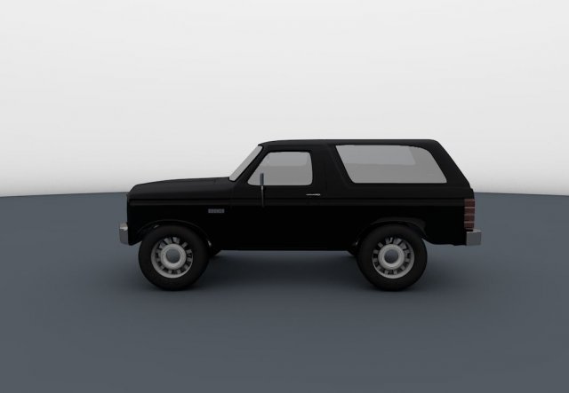 ford bronco 3D मॉडल .c4d .max .obj .3ds .fbx .stl .blend 