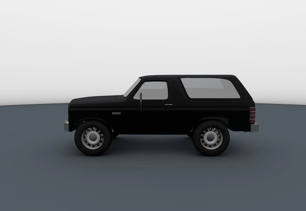ford bronco 3D Model .c4d .max .obj .3ds .fbx .stl .blend
