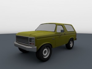 ford bronco 3D मॉडल