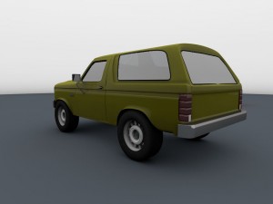 ford bronco 3D मॉडल