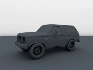 ford bronco 3D Model