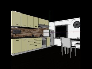 pleasant kitchen 3D Model