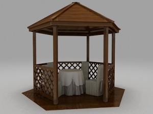 besetka Modelo 3D