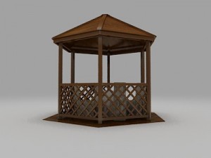 besetka Modelo 3D