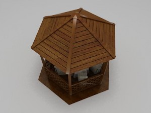 besetka Modelo 3D