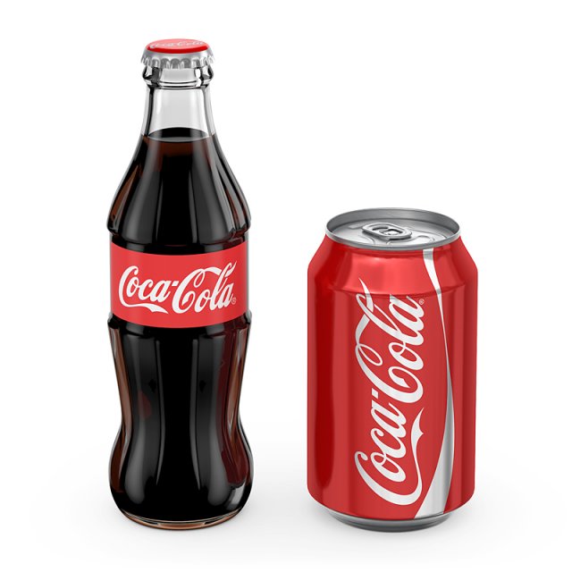 coca-cola 3D Model .c4d .max .obj .3ds .fbx .stl .blend 