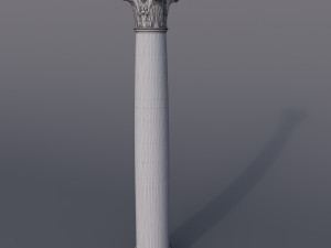 deor column 3D 模型
