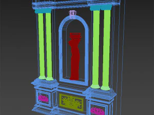 decor concrete 3D Model