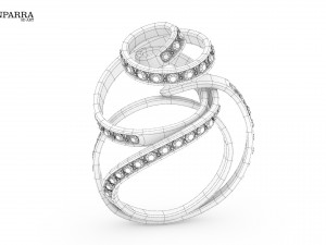 luxury ring 3D-Modell