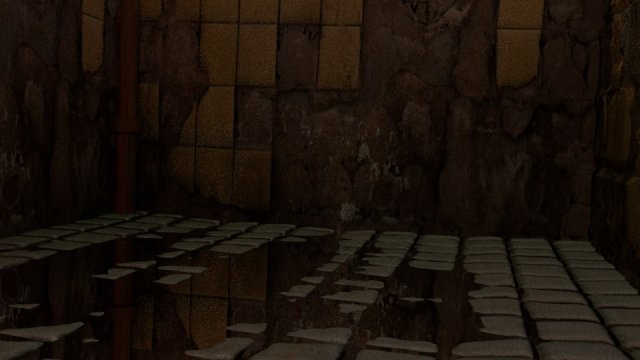 tiled room 3D 模型 .c4d .max .obj .3ds .fbx .stl .blend 