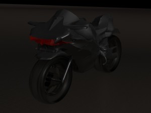 kawasaki ninja h2 3D 模型