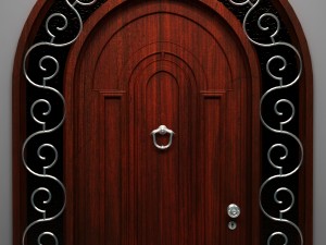 fancy door Modèle 3D