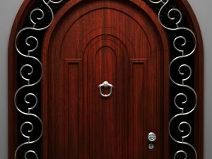 porta fantasiosa Modello 3D