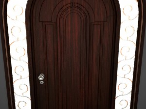 fancy door Modèle 3D