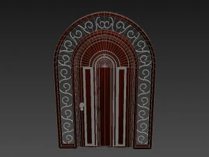 fancy door 3D Model