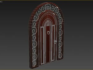fancy door 3D Model