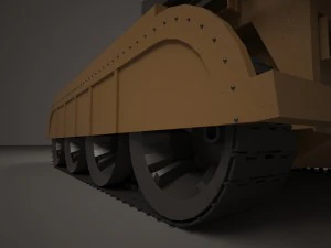 modern tank 3D Model