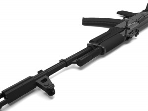 ak-74m Modelo 3D
