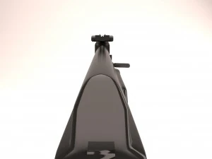 ak-74m Modelo 3D