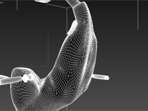modern chair table 3Dモデル