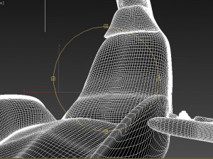 modern chair table 3Dモデル