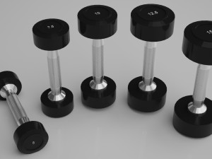 dumbbells collection 3D मॉडल