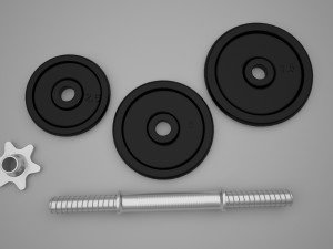 dumbbells Modelo 3D