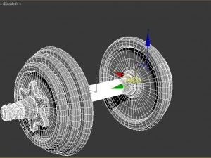 dumbbells 3D Model