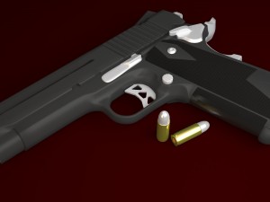 1911 fastback nightmare carry 3Dモデル